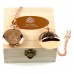 Custom Engraved Freemasons Rose Gold Plated Plaque and Pocket Watch